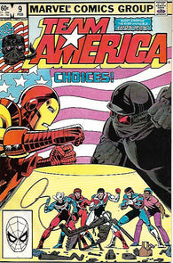 Team America #9 by Marvel Comics - Fine