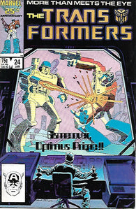 Transformers #24 by Marvel Comics - Fine