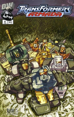 Transformers Armada #8 by Dreamwave Comics