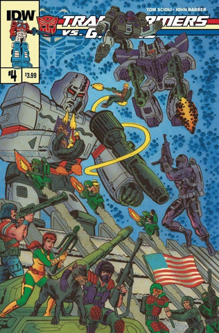 Transformers VS G.I. Joe #4 by IDW Comics