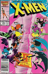 Uncanny X-Men #208 by Marvel Comics - Fine