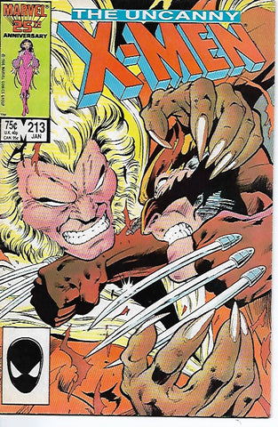 Uncanny X-Men #213 by Marvel Comics