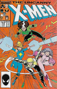 Uncanny X-Men #218 by Marvel Comics