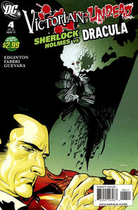 Victorian Undead Sherlock Holmes VS Dracula #4 by DC Comics