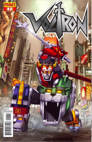 Voltron #1 by Dynamite Comics