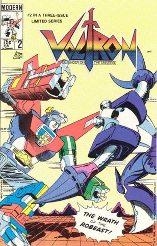 Voltron #2 by Mordern Comics