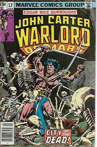 John Carter Warlord Of Mars #12 by Marvel Comics