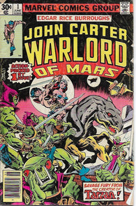 John Carter Warlord Of Mars #1 by Marvel Comics - Fine