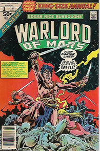 John Carter Warlord Of Mars Annual #1 by Marvel Comics