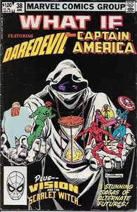 What If #38 by Marvel Comics - Daredevil - Captain America