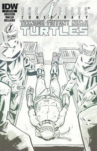 X-Files Conspiracy Teenage Mutant Ninja Turtles #1 by IDW Comics