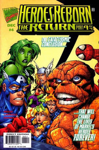 Heroes Reborn Return #4 by Marvel Comics