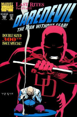 Daredevil #300 by Marvel Comics
