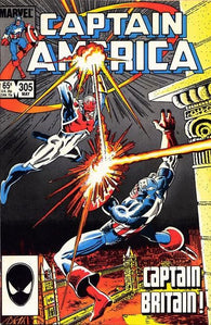 Captain America #305 by Marvel Comics