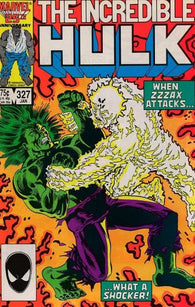 Incredible Hulk #327 by Marvel Comics