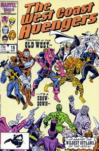 West Coast Avengers #18 by Marvel Comics