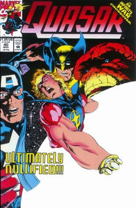 Quasar #40 by Marvel Comics