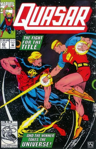 Quasar #43 by Marvel Comics
