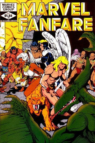 Marvel Fanfare #4 by Marvel Comics