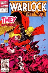 Warlock And Infinity Watch #4 by Marvel Comics