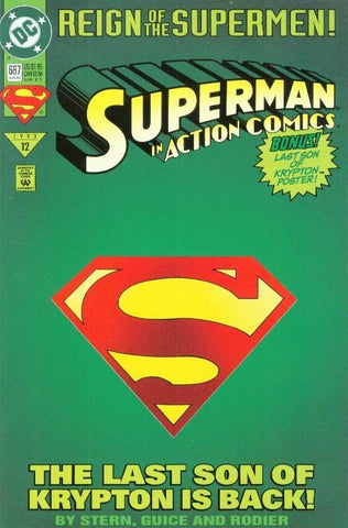 Action Comics #687 by DC Comics