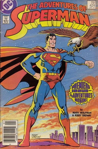 Adventures Of Superman #424 by DC Comics