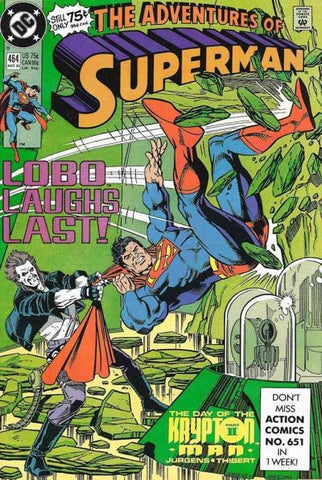 Adventures Of Superman #464 by DC Comics
