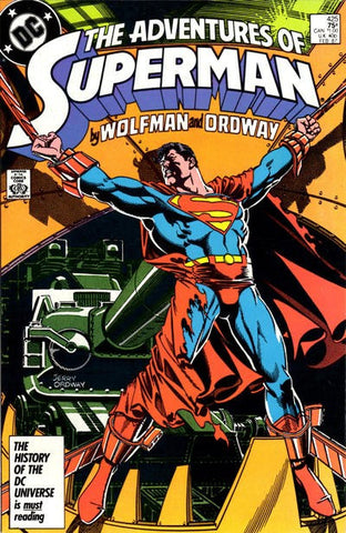 Adventures Of Superman #425 by DC Comics
