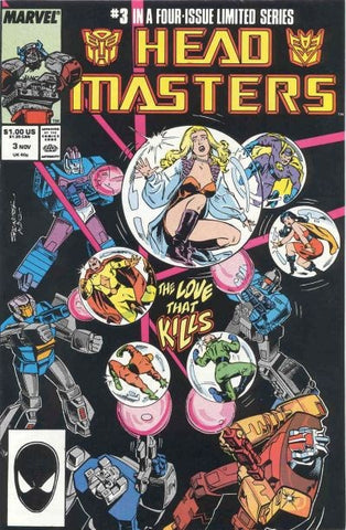 Transformers Head Masters #3 by Marvel Comics