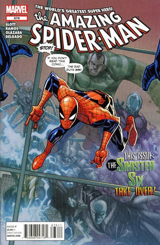 Amazing Spider-Man #676 by Marvel Comics