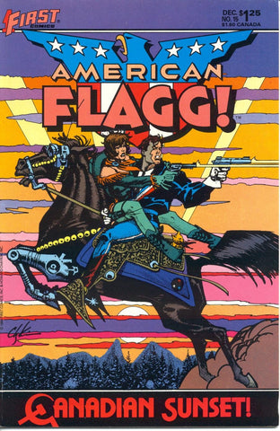 American Flagg! #15 by First Comics