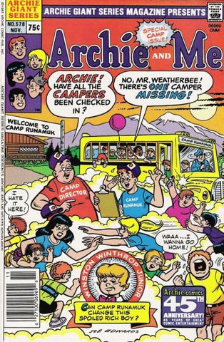 Archie Giant Series  #578 by Archie Comics