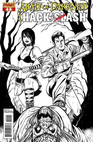 Army Of Darkness VS Hack Slash #1 by Dynamite Comics