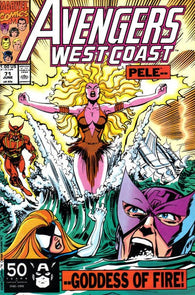 West Coast Avengers #71 by Marvel Comics