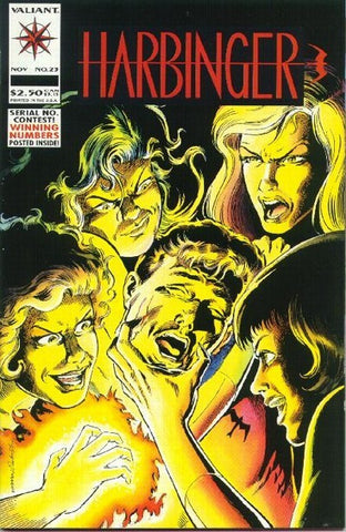 Harbinger #23 by Valiant Comics