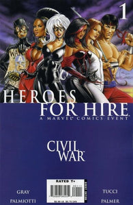 Heroes For Hire #1 by Marvel Comics - Civil War