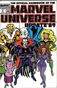 Official Handbook To Marvel Universe Deluxe #5 by Marvel Comics Update 1989