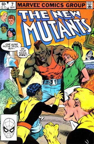 New Mutants #7 by Marvel Comics