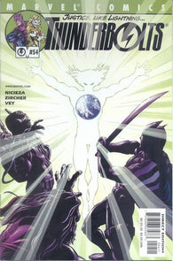 Thunderbolts #54 by Marvel Comics
