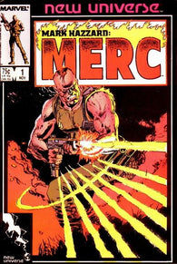 Mark Hazzard Merc #1 by Marvel Comics  - New Universe
