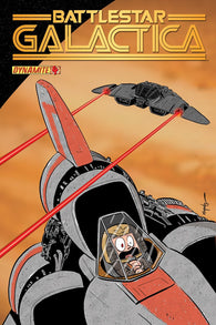 Battlestar Galactica #4 by Dynamite Comics