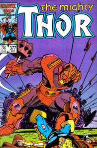 The Might Thor #377 by Marvel Comics