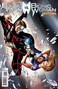 Bionic Man VS Bionic Woman #1 by Dynamite Comics