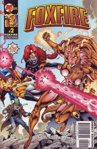 Foxfire #2 by Malibu Comics