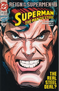 Superman Man of Steel #25 by DC Comics