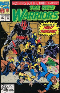 New Warriors #24 by Marvel Comics