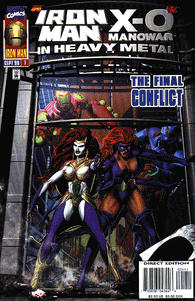 Iron Man X-O Manowar #1 by Valiant and Marvel Comics - Heavy Metal