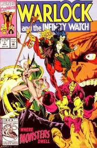 Warlock And Infinity Watch #7 by Marvel Comics