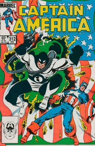 Captain America #312 by Marvel Comics