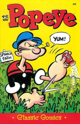 Classic Popeye #19 by IDW Comics